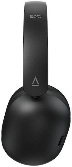 Creative Zen Hybrid Gen 2 Ασύρματα / Ενσύρματα On Ear Ακουστικά με 70 ώρες Λειτουργίας και Quick Charge Μαύρα - Image 2