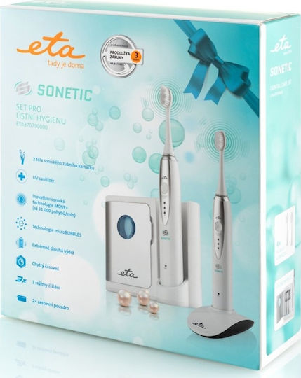 ETA Sonetic 070790000 Water Flosser Λευκό - Image 2