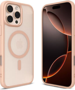 Spigen Ultra Hybrid T Magfit Back Cover Σιλικόνης / Πλαστικό 2mm Ροζ (iPhone 16 Pro) ACS09071