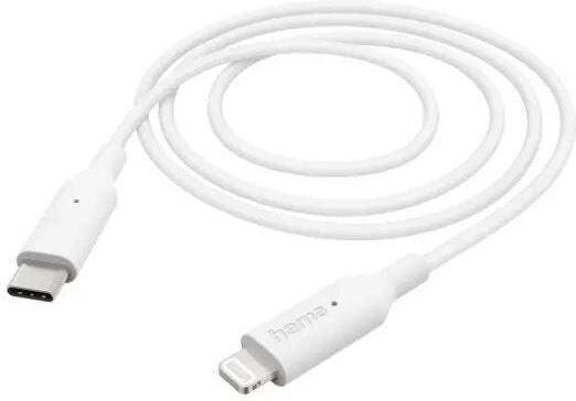 HAMA USB-C to Lightning Cable 10W Λευκό 1m (00201598) - Image 5