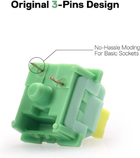 Redragon A113 Bullet-QT Lime-Soft Tactile Mechanical Switches - Image 7