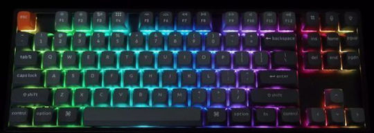 Keychron K8 Max K8M-J4 Ασύρματο Gaming Μηχανικό Πληκτρολόγιο Tenkeyless με Keychron Super Banana διακόπτες και RGB φωτισμό (Αγγλικό US) - Image 7