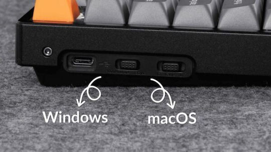 Keychron K8 Max K8M-J4 Ασύρματο Gaming Μηχανικό Πληκτρολόγιο Tenkeyless με Keychron Super Banana διακόπτες και RGB φωτισμό (Αγγλικό US) - Image 4