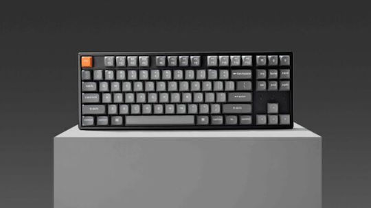 Keychron K8 Max K8M-J4 Ασύρματο Gaming Μηχανικό Πληκτρολόγιο Tenkeyless με Keychron Super Banana διακόπτες και RGB φωτισμό (Αγγλικό US) - Image 6