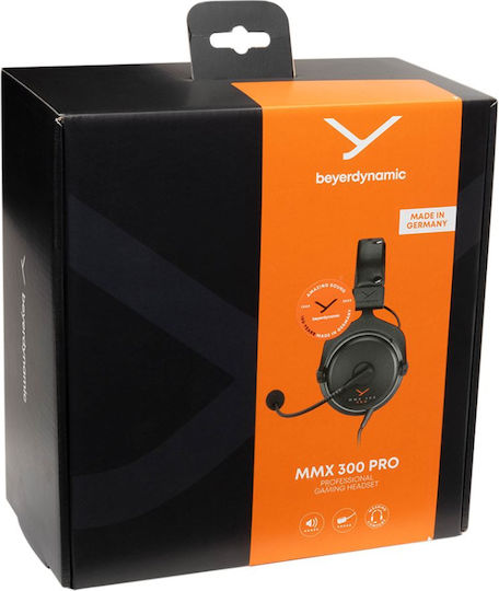 BeyerDynamic MMX-300 Pro Over Ear Gaming Headset με σύνδεση 2x3.5mm - Image 5