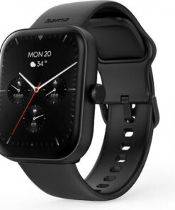 HAMA 5000 47mm Smartwatch με Παλμογράφο (Μαύρο)
