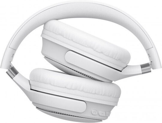 Tonsil Ασύρματα Bluetooth Over Ear Ακουστικά με Ραδιόφωνο με 55 ώρες Λειτουργίας Λευκά - Image 2