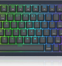 Alternative view of Redragon Flekact K708RGB-PRO Ασύρματο Οπτικό Gaming Πληκτρολόγιο 75% με RGB φωτισμό (Αγγλικό US)