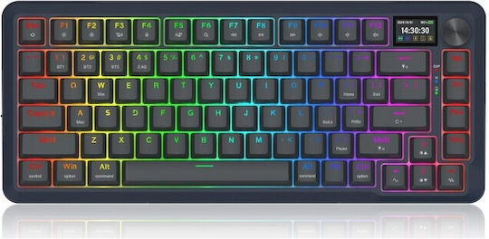 Redragon Flekact K708RGB-PRO Ασύρματο Οπτικό Gaming Πληκτρολόγιο 75% με RGB φωτισμό (Αγγλικό US) - Image 2