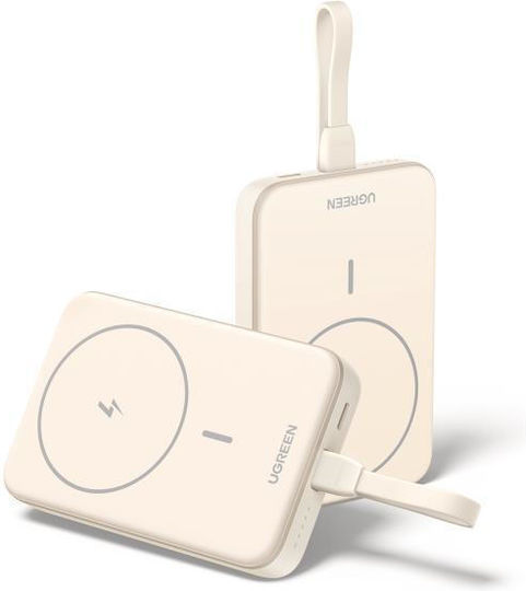 Ugreen PB760 MagSafe Power Bank 10000mAh 20W με Θύρα USB-C Λευκό - Image 2