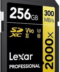 Alternative view of Lexar Professional 2000X SDXC 256GB Class 10 U3 V90 UHS-II