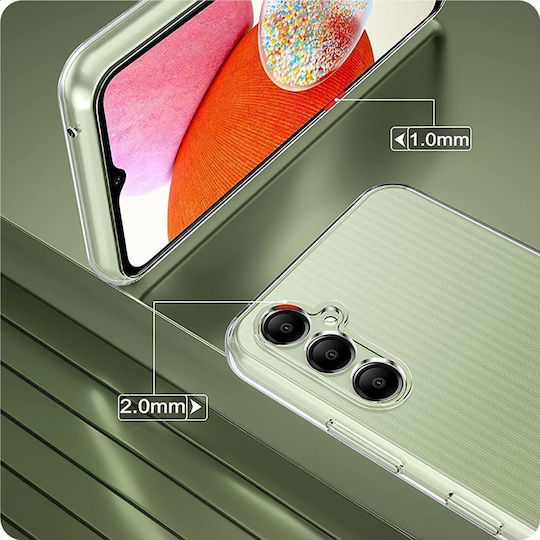 Tech-Protect Flexair+ Back Cover Σιλικόνης Διάφανο (Xiaomi Redmi 14C) - Image 3