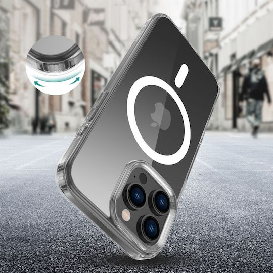 Tech-Protect Flexair Hybrid Magsafe Back Cover Tempered Glass Διάφανο (Galaxy S24 FE) - Image 4