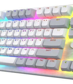 Alternative view of HATOR Gravity Gaming Μηχανικό Πληκτρολόγιο Tenkeyless με RGB φωτισμό (Αγγλικό US) Λευκό