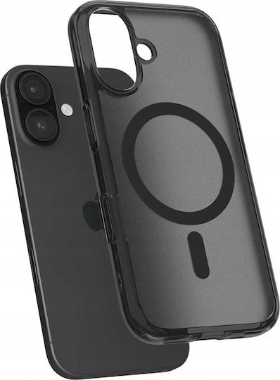 Spigen Ultra Hybrid ”t” Mag Back Cover Σιλικόνης / Πλαστικό 2mm Μαύρο (iPhone 16) ACS09074 - Image 3