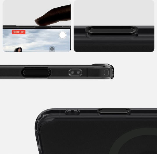 Spigen Ultra Hybrid ”t” Mag Back Cover Σιλικόνης / Πλαστικό 2mm Μαύρο (iPhone 16) ACS09074 - Image 7