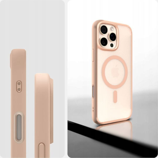 Spigen Ultra Hybrid ”t” Mag Back Cover Σιλικόνης / Πλαστικό 2mm Ροζ (iPhone 16 Pro Max) ACS09069 - Image 5
