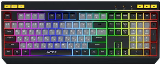 HATOR Icefall Gaming Μηχανικό Πληκτρολόγιο με RGB φωτισμό (Αγγλικό US) - Image 4