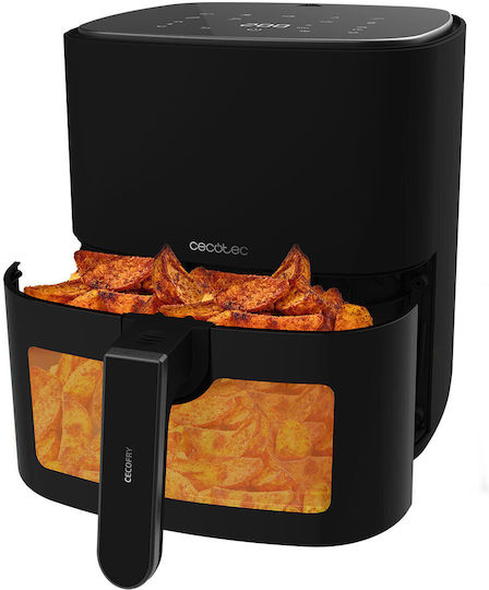 Cecotec Cecofry Fantastik Window 5500 Air Fryer 5.5lt Μαύρο - Image 2