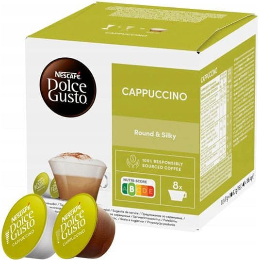 Nescafe Κάψουλες Cappuccino Συμβατές με Μηχανή Dolce Gusto 16caps - Image 2