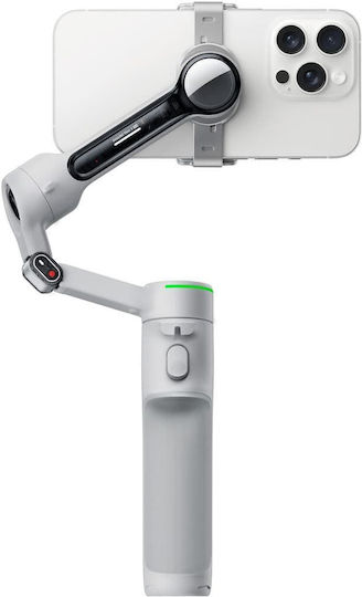 Insta360 Flow 2 Pro Creator Kit Gimbal Κινητού με Σταθεροποιητή 3 Αξόνων και 10 ώρες λειτουργίας Γκρι - Image 3