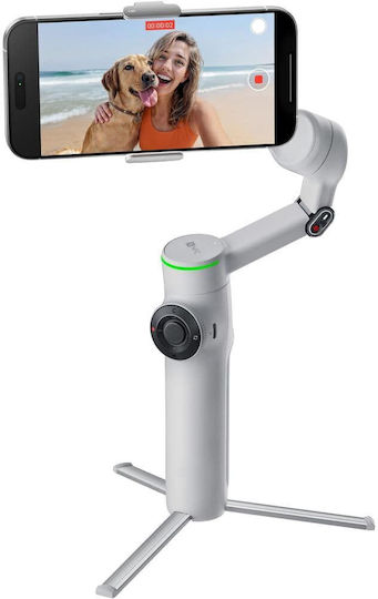 Insta360 Flow 2 Pro Creator Kit Gimbal Κινητού με Σταθεροποιητή 3 Αξόνων και 10 ώρες λειτουργίας Γκρι - Image 7