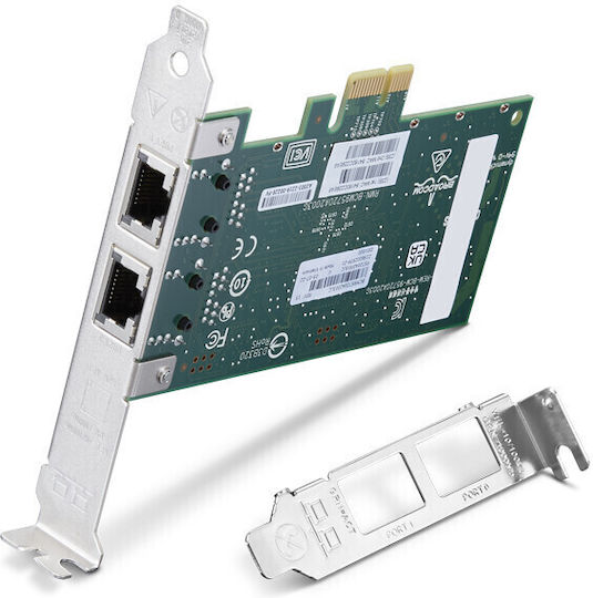 Κάρτα Δικτύου Lenovo Broadcom Dual-port Gigabit Ethernet Adapter - Image 2