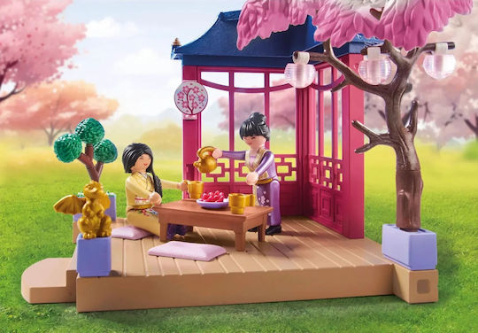 Playmobil Ασιάτικος Κήπος με Κιόσκι & Πάντα για 4-10 ετών 71762 - Image 4