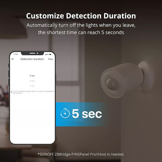 Sonoff SNZB-03P PET Ασύρματος ZigBee / Wi-Fi Αισθητήρας Κίνησης 110° Εμβέλειας 6m - Image 8