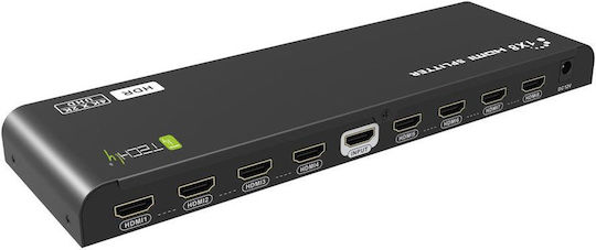 Hdmi Splitter Techly 4k 8 Port Hdr - Image 2