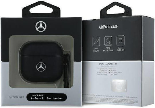 Mercedes-Benz Θήκη Σιλικόνης σε Μαύρο χρώμα για Apple AirPods 4 - Image 3