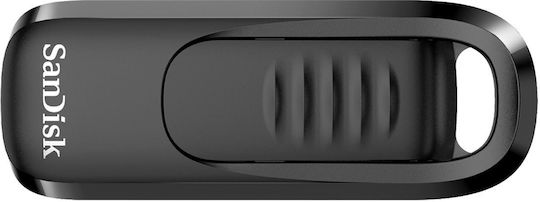 Sandisk Ultra Slider 64GB USB 3.2 Stick Μαύρο