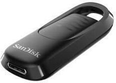 Sandisk Ultra Slider 128GB USB 2.0 Stick με σύνδεση USB-C Μαύρο - Image 3