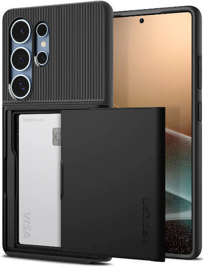 Spigen Slim Armor Back Cover Σιλικόνης / Πλαστικό 2mm Μαύρο (Galaxy S25 Ultra) ACS08967