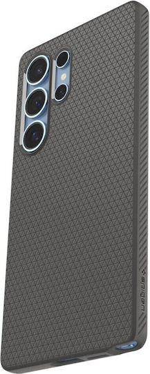 Spigen Liquid Air Back Cover Σιλικόνης 0.3mm Αδιάβροχο Marble Grey (Galaxy S25 Ultra) ACS08954 - Image 4