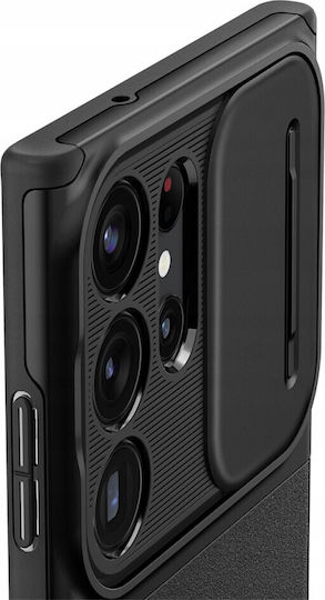 Spigen Optik Armor Back Cover Πλαστικό / Σιλικόνης 2mm Μαύρο (Galaxy S25 Ultra) ACS08969 - Image 4