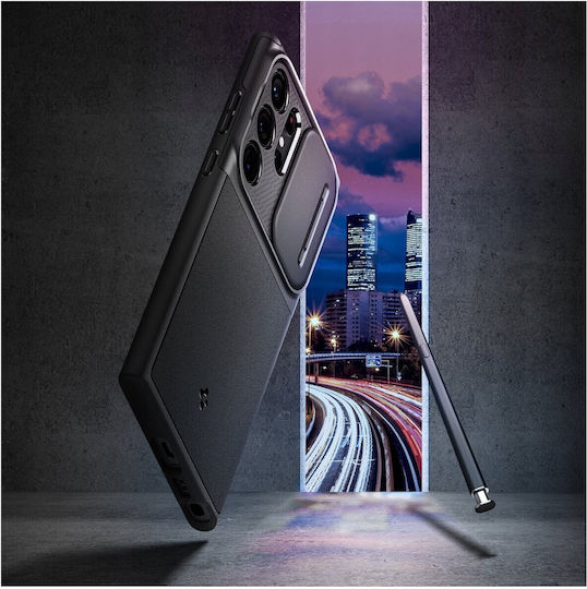 Spigen Optik Armor Back Cover Πλαστικό / Σιλικόνης 2mm Μαύρο (Galaxy S25 Ultra) ACS08969 - Image 6