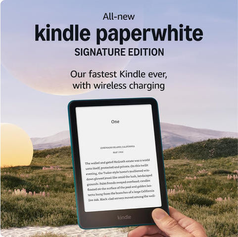 Amazon Kindle Paperwhite Signature Edition 2024 με Οθόνη Αφής 7" (32GB) Πράσινο - Image 2