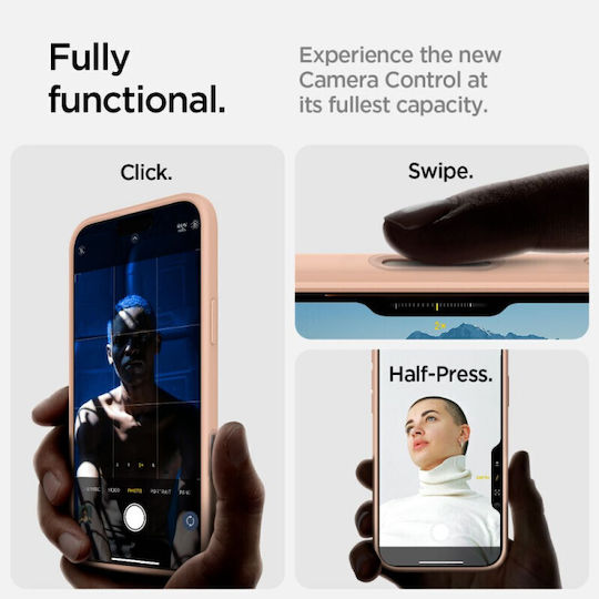 Spigen Ultra Hybrid T Magfit Back Cover Σιλικόνης / Πλαστικό 2mm Ροζ (iPhone 16 Pro) ACS09071 - Image 12