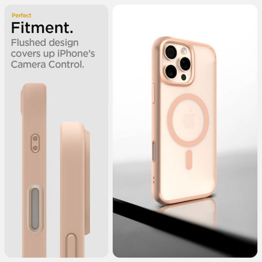 Spigen Ultra Hybrid T Magfit Back Cover Σιλικόνης / Πλαστικό 2mm Ροζ (iPhone 16 Pro) ACS09071 - Image 11
