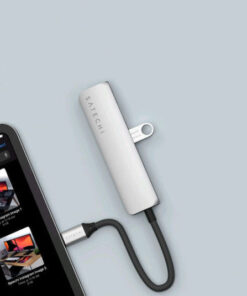 Alternative view of Satechi USB-C Docking Station με HDMI 4K PD Ασημί (ST-P4SS)