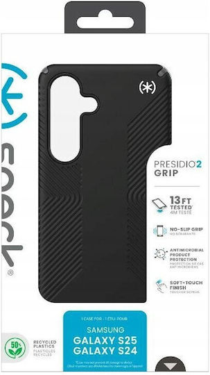 Speck Back Cover Πλαστικό / Tempered Glass Μαύρο (Galaxy S25) - Image 4