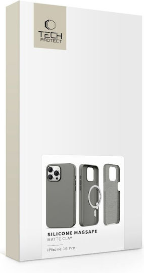 Tech-Protect Matte Back Cover Σιλικόνης 1.7mm Γκρι (iPhone 16 Pro) - Image 4