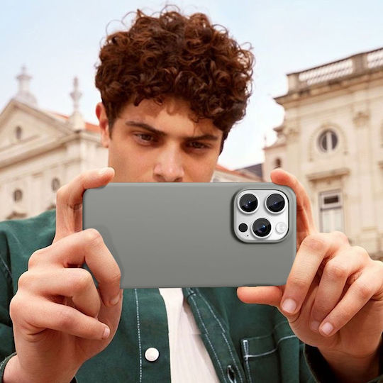 Tech-Protect Matte Back Cover Σιλικόνης 1.7mm Γκρι (iPhone 16 Pro) - Image 5