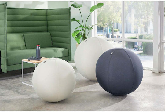 Leitz Ergo 65cm Light Grey Sitting Jump Ball 65420085 - Image 9