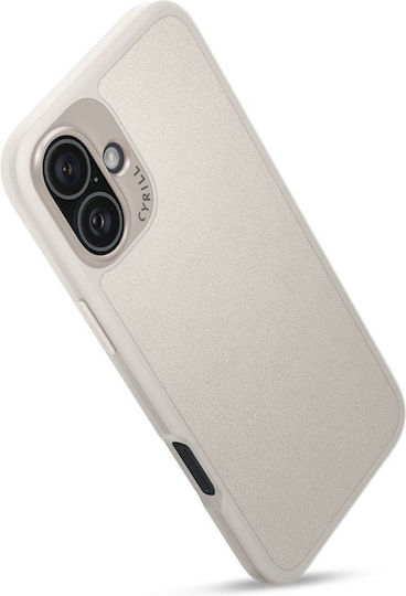 Spigen Cyrill Kajuk MagSafe Back Cover Δερματίνης Μπεζ (iPhone 16) ACS08412 - Image 2