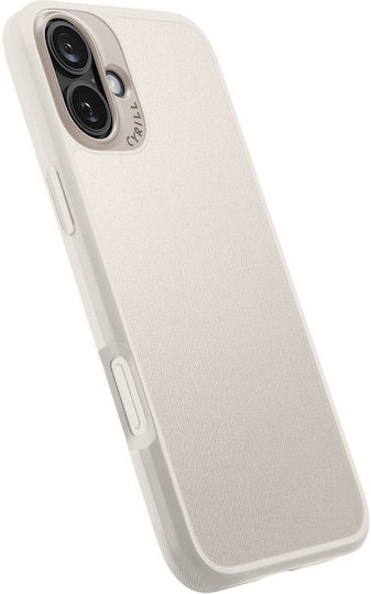 Spigen Cyrill Kajuk MagSafe Back Cover Δερματίνης Μπεζ (iPhone 16) ACS08412 - Image 4