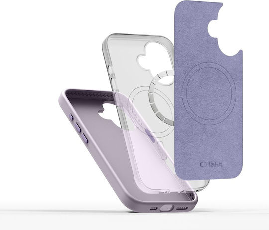 Tech-Protect Back Cover Σιλικόνης Μωβ (iPhone 16) - Image 3