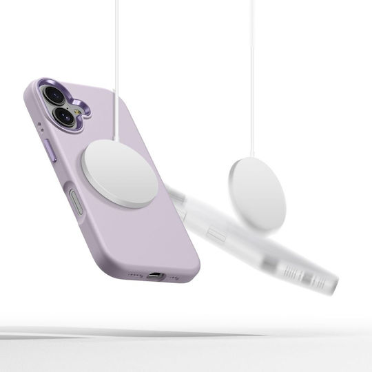 Tech-Protect Back Cover Σιλικόνης Μωβ (iPhone 16) - Image 4
