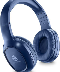 Alternative view of Cellular Line Music Sound Ασύρματα / Ενσύρματα Over Ear Ακουστικά με 8 ώρες Λειτουργίας Μπλε